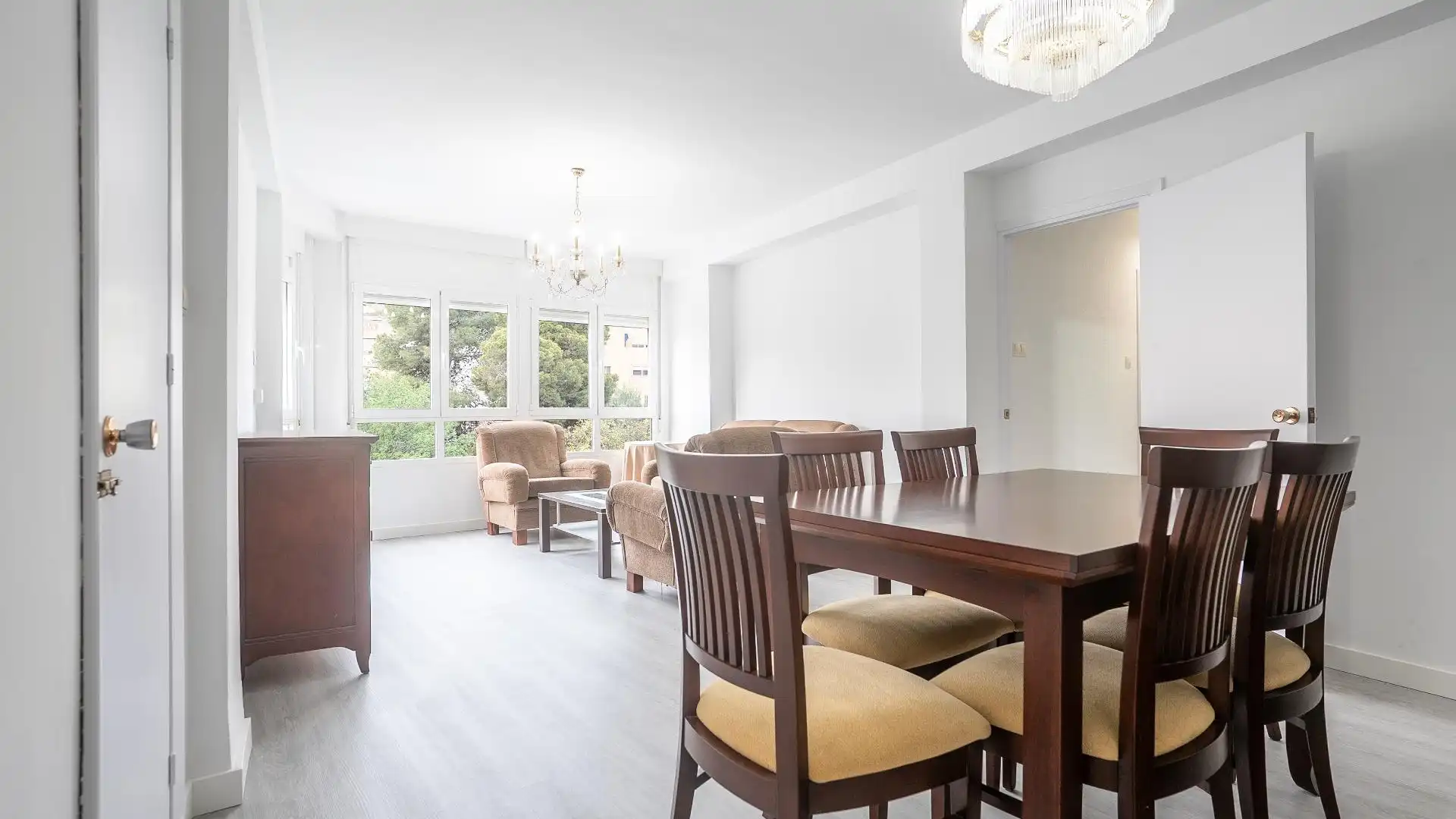 Comedor de Casa o chalet en venta en Huércal de Almería con Aire acondicionado, Terraza y Amueblado