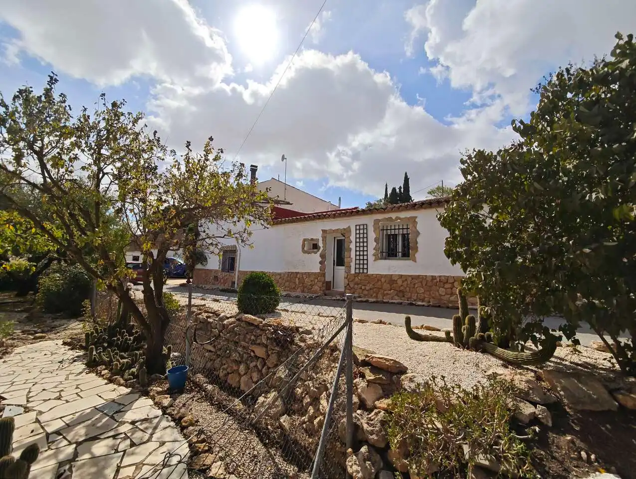 Vista exterior de Finca rústica en venta en Yecla con Aire acondicionado, Calefacción y Jardín privado