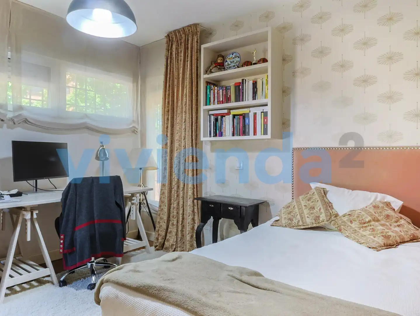 Bedroom of Flat for sale in Madrid  with Air Conditioner, Heating and Terrace