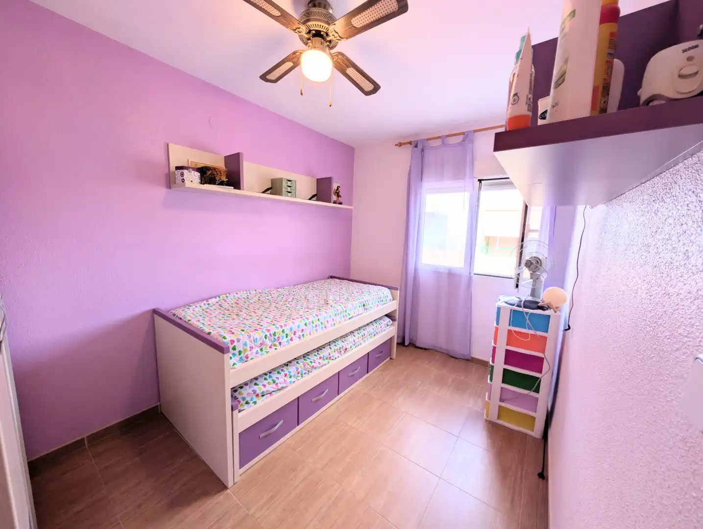 Bedroom of Flat for sale in Cartagena  with Air Conditioner, Furnished and Balcony