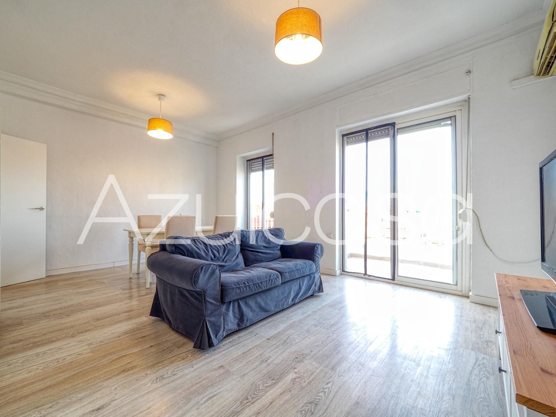 Living room of Flat for rent in Alicante / Alacant  with Air Conditioner, Terrace and Furnished