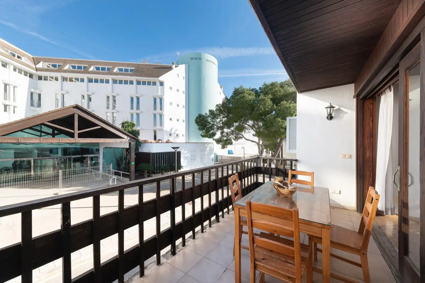 Terrasse von Dachboden zum Verkauf in Alcúdia mit Möbliert und Balkon