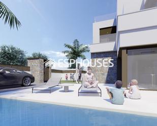 Swimming pool of Single-family semi-detached for sale in Benijófar  with Air Conditioner, Terrace and Swimming Pool