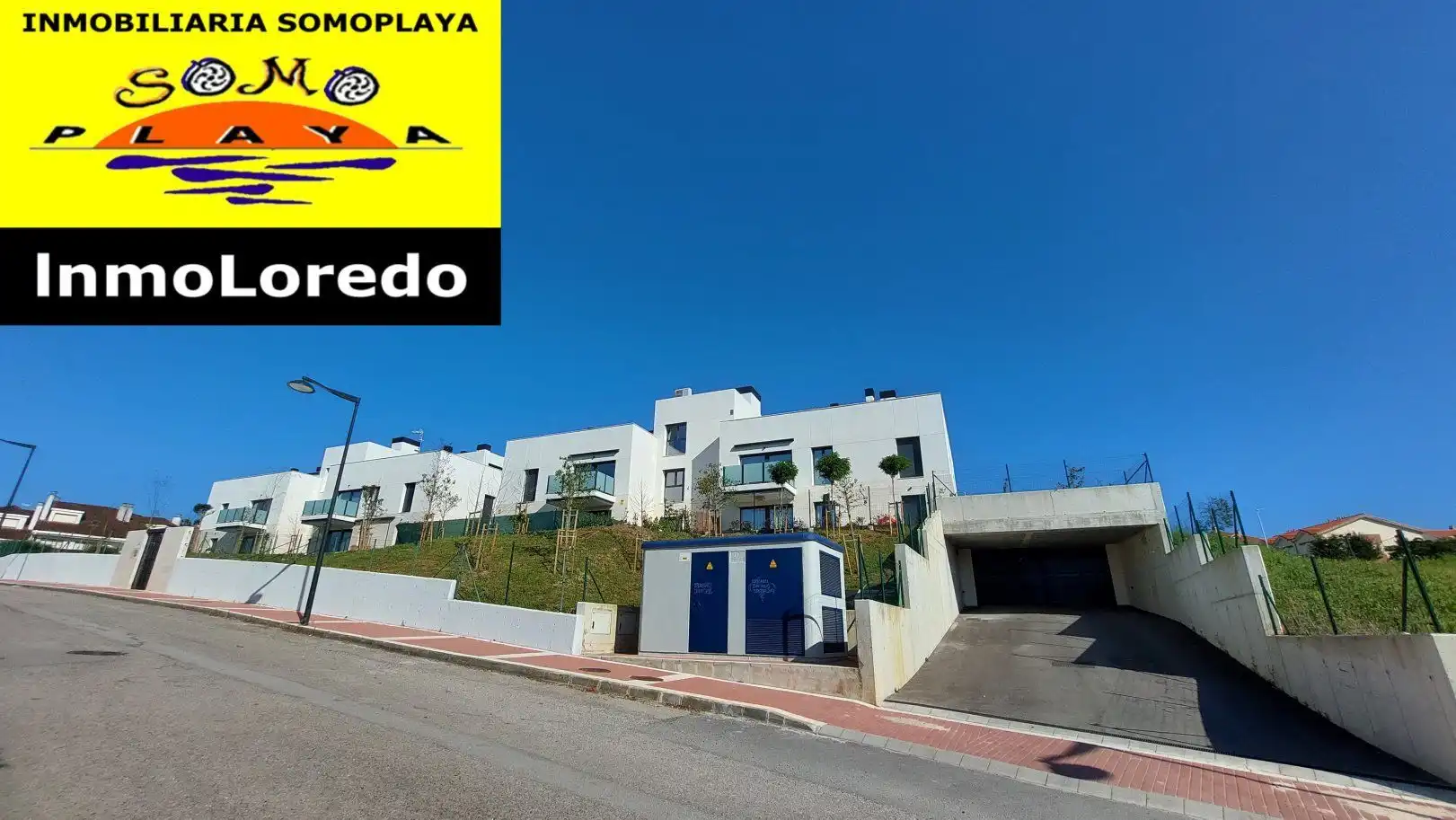 Außenansicht von Wohnung zum Verkauf in Ribamontán al Mar mit Heizung, Privatgarten und Terrasse