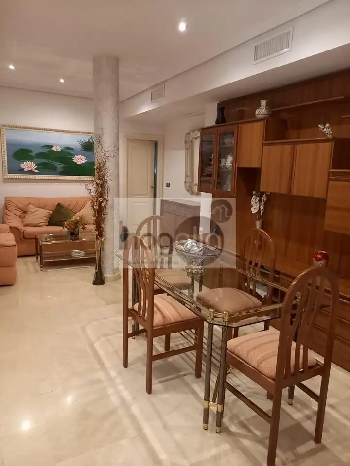 Dining room of Attic for rent in Sevilla  with Air Conditioner, Terrace and Furnished