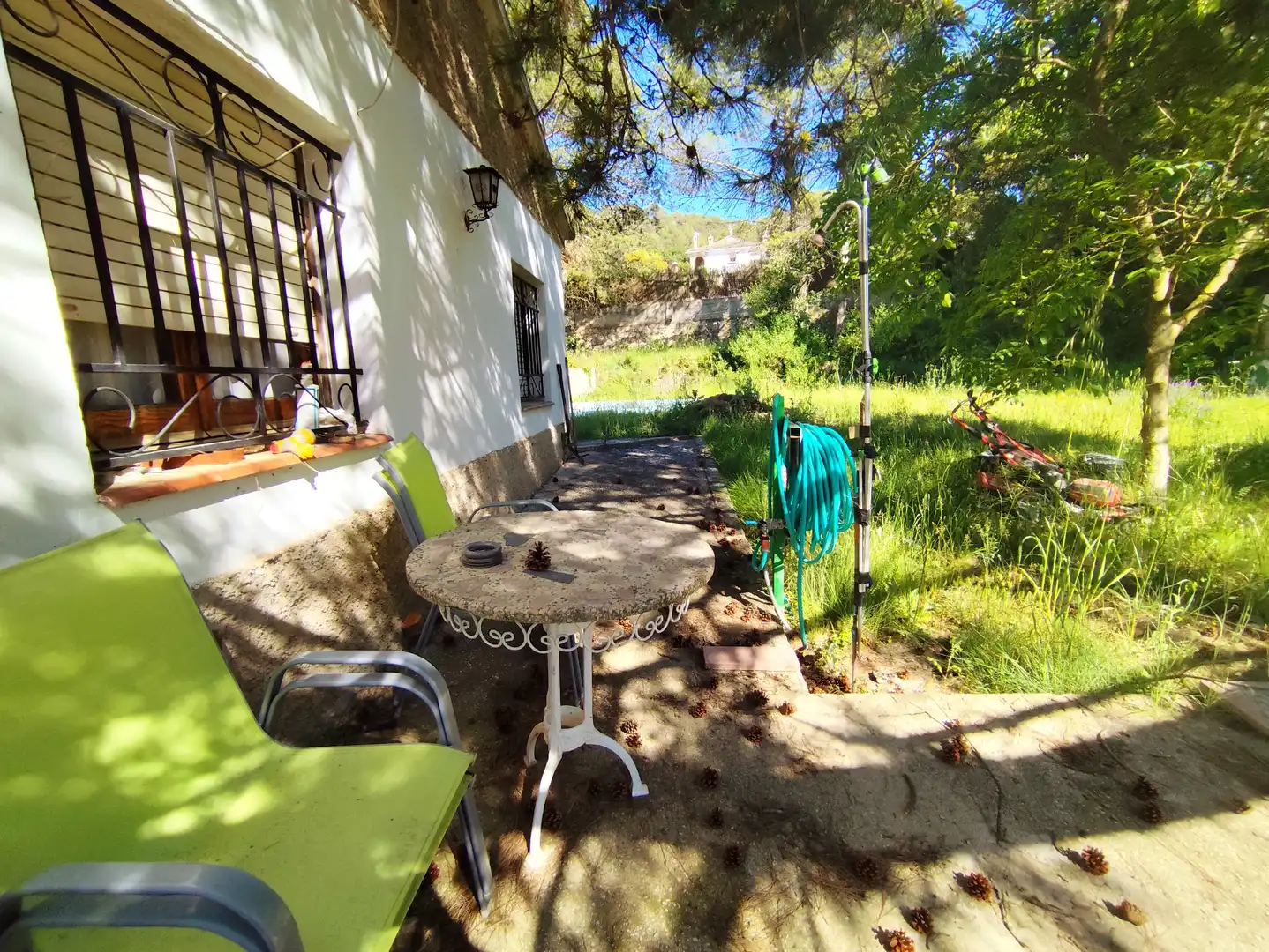 Jardín de Finca rústica en venta en Pontils con Terraza, Piscina y Amueblado
