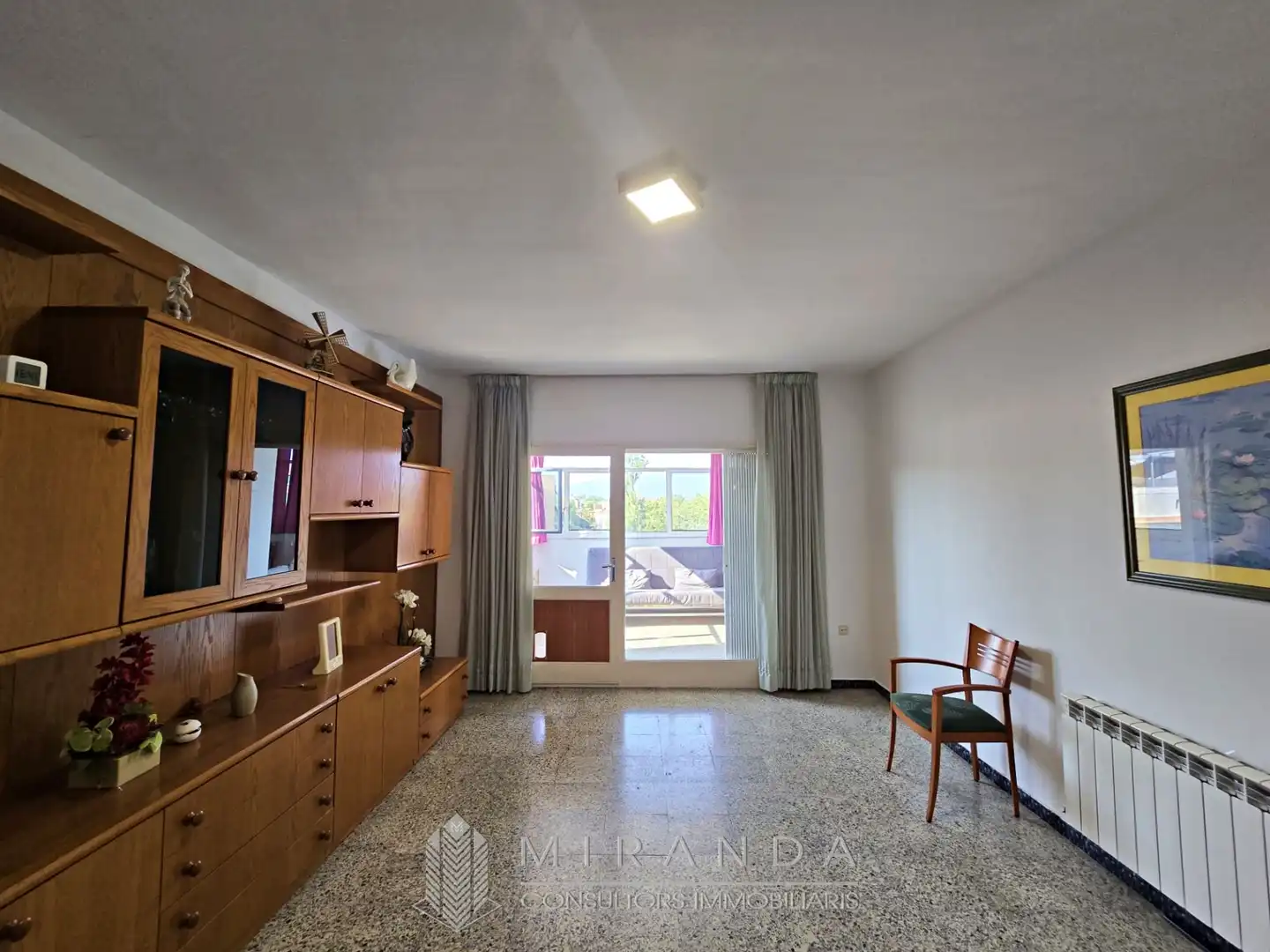 Living room of Flat for sale in Canovelles  with Terrace, Balcony and Internet