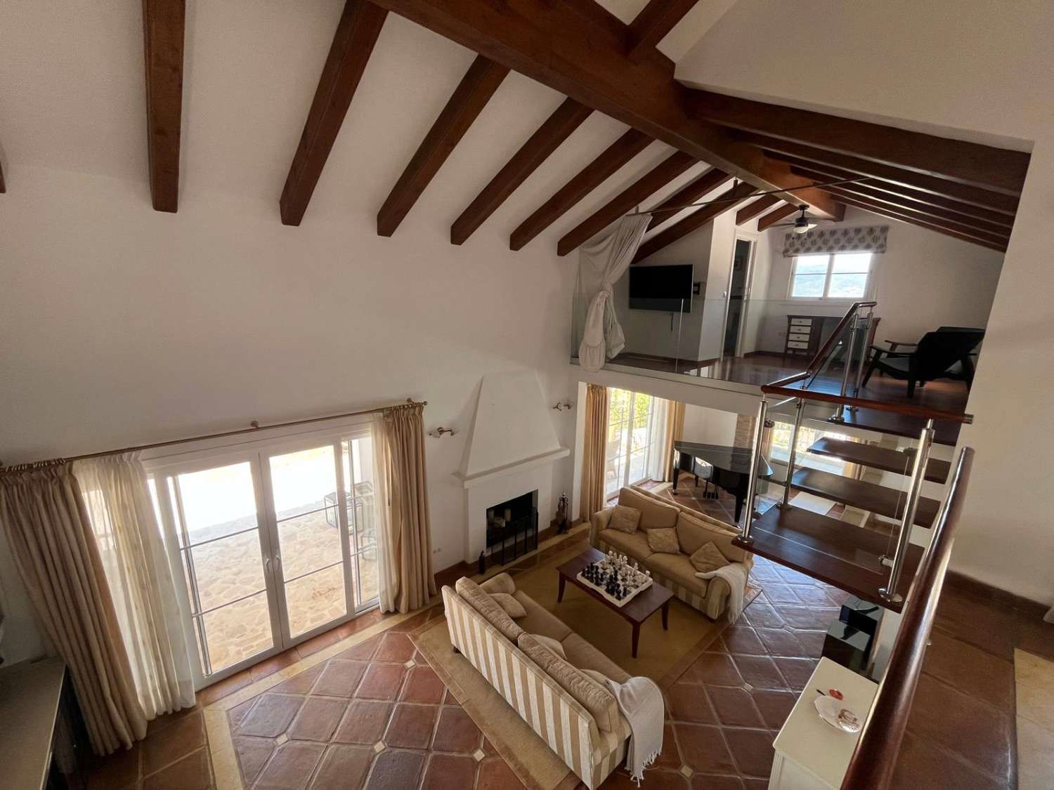 Living room of House or chalet for sale in Marbella  with Swimming Pool