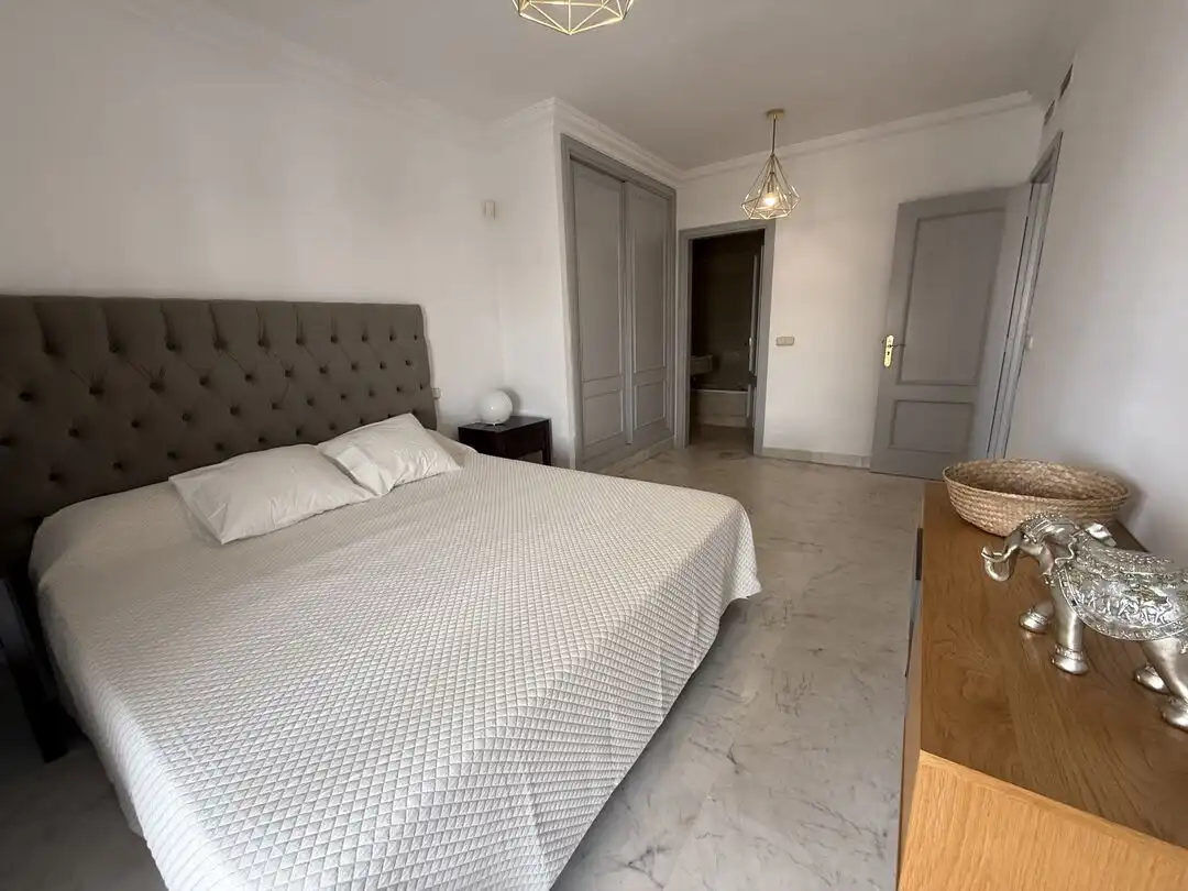 Bedroom of Flat for rent in Marbella  with Terrace