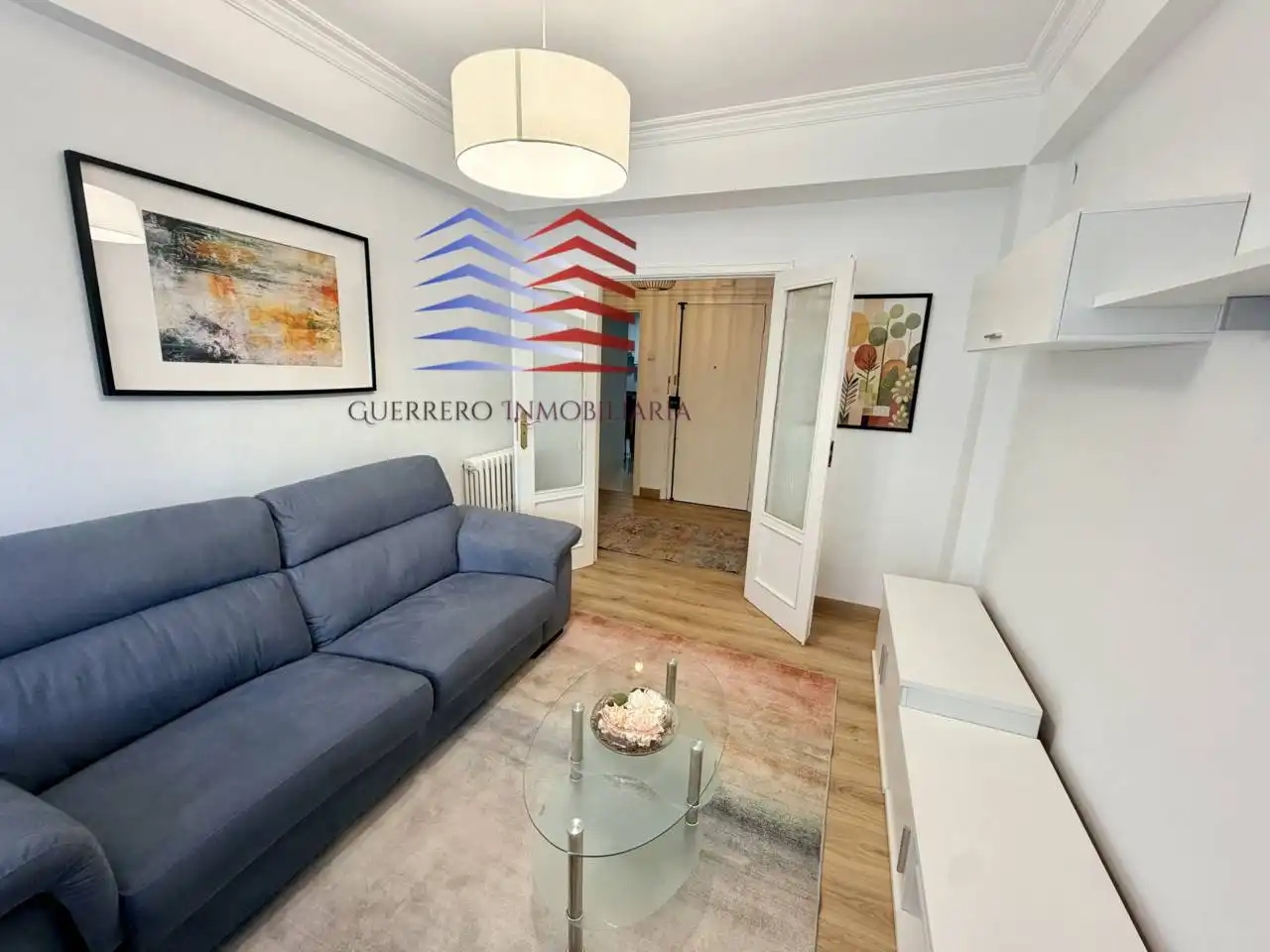 Sala de estar de Piso de alquiler en Ourense Capital  con Calefacción, Parquet y Alarma