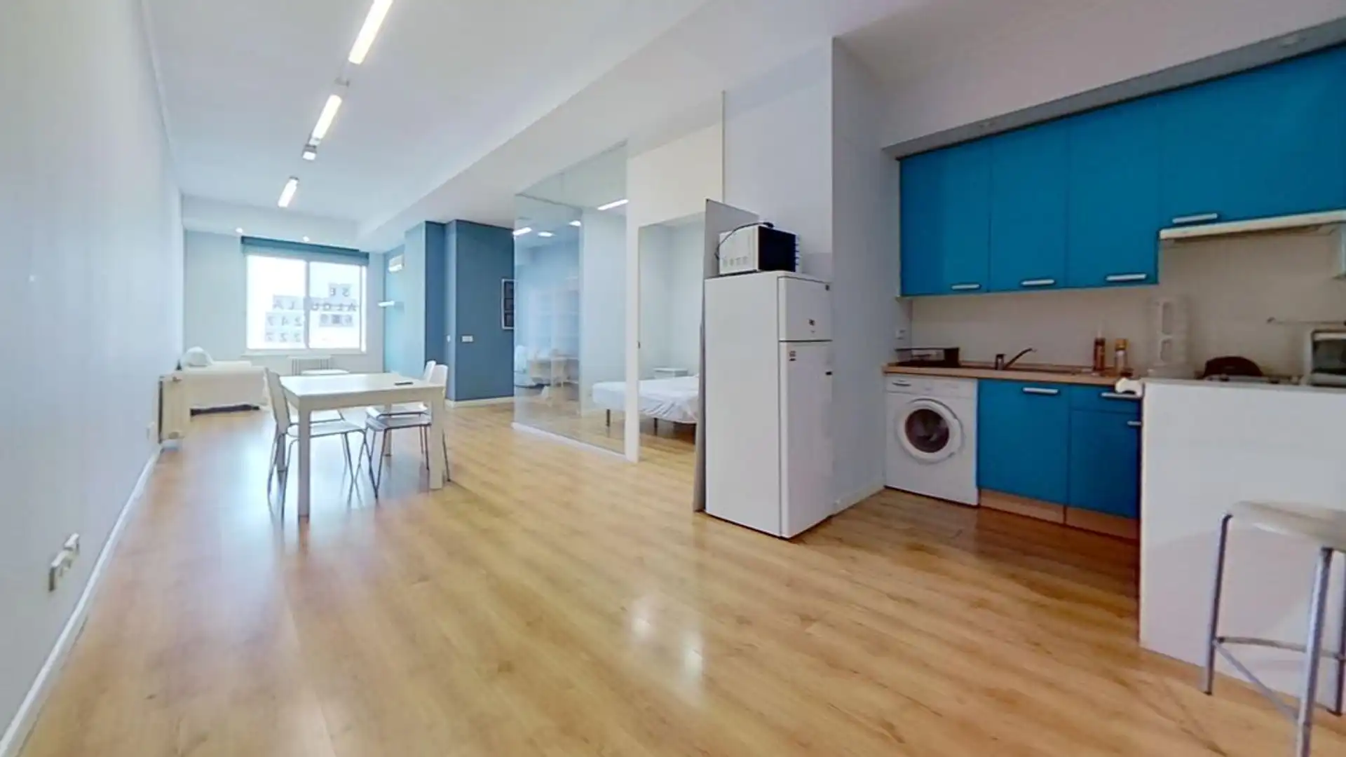 Küche von Loft zur Miete in  Madrid Capital mit Klimaanlage und Heizung