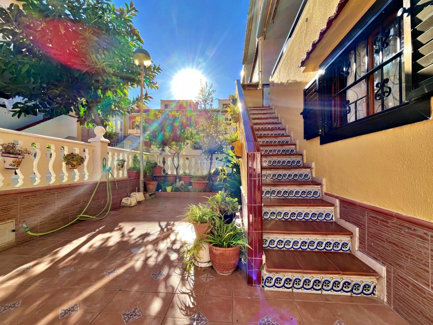 Terrace of Single-family semi-detached for sale in Tavernes de la Valldigna  with Heating