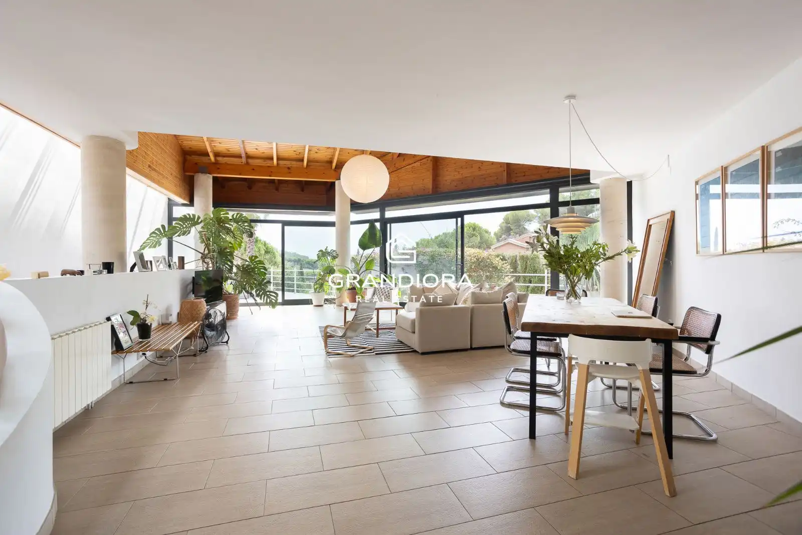 Living room of Houses for rent in Alella  with Swimming Pool