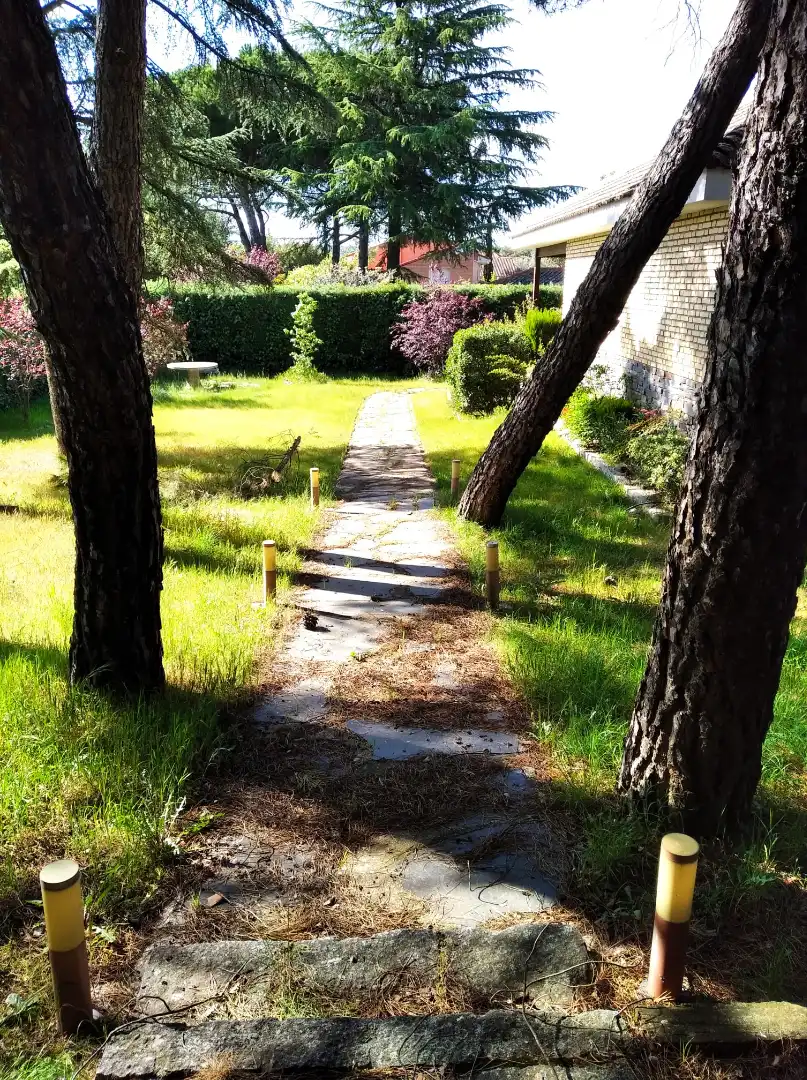 Garden of Houses for sale in Hoyo de Manzanares  with Heating, Private garden and Terrace