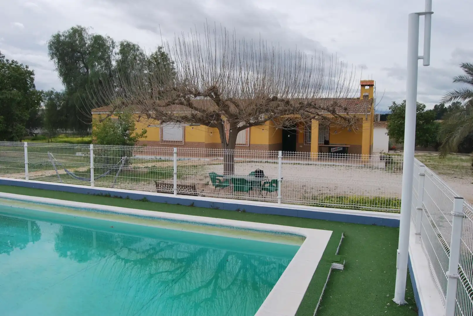 Piscina de Finca rústica en venta en Murcia con Aire acondicionado, Jardín privado y Terraza