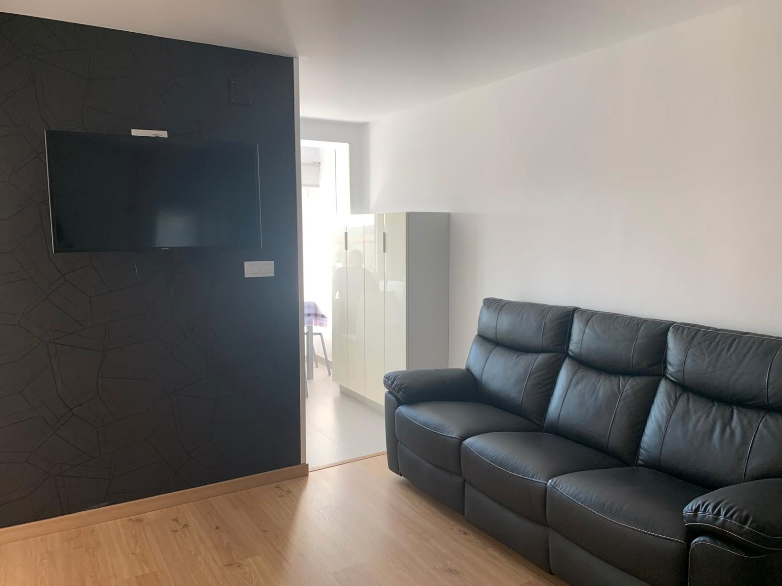 Living room of Flat to rent in Ferrol  with Furnished
