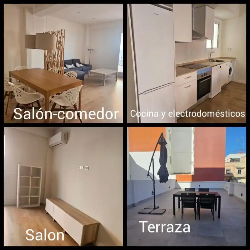 Habitación de Piso en venta en Valencia con Aire acondicionado, Calefacción y Terraza