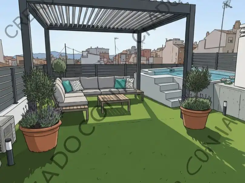 Terrassa de Casa o xalet en venda en  Murcia Capital amb Aire condicionat, Terrassa i Balcó