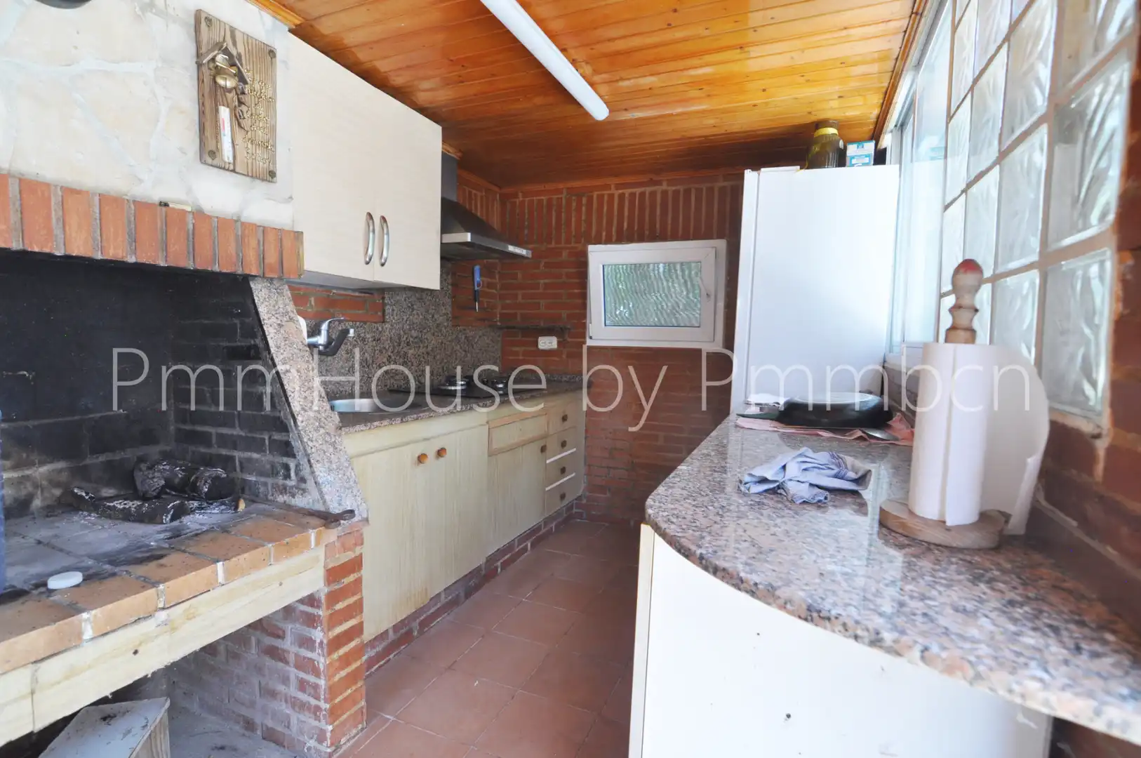 Cuina de Casa o xalet en venda en Mediona amb Calefacció, Jardí privat i Terrassa