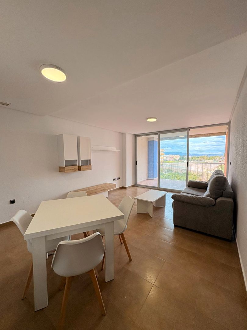 Living room of Flat to rent in Almoradí  with Air Conditioner, Furnished and Oven