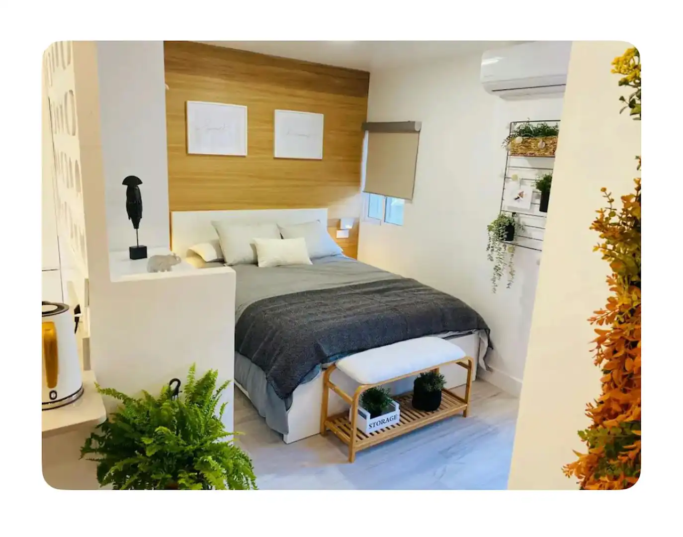 Habitación de Piso de alquiler en Valencia con Aire acondicionado, Calefacción y Amueblado