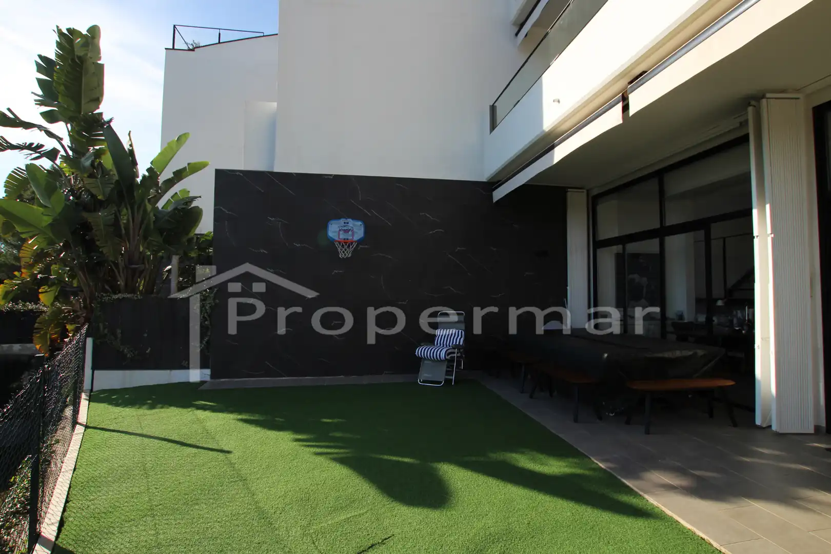 Terrace of Detached homes for sale in Caldes d'Estrac  with Air Conditioner, Heating and Private garden