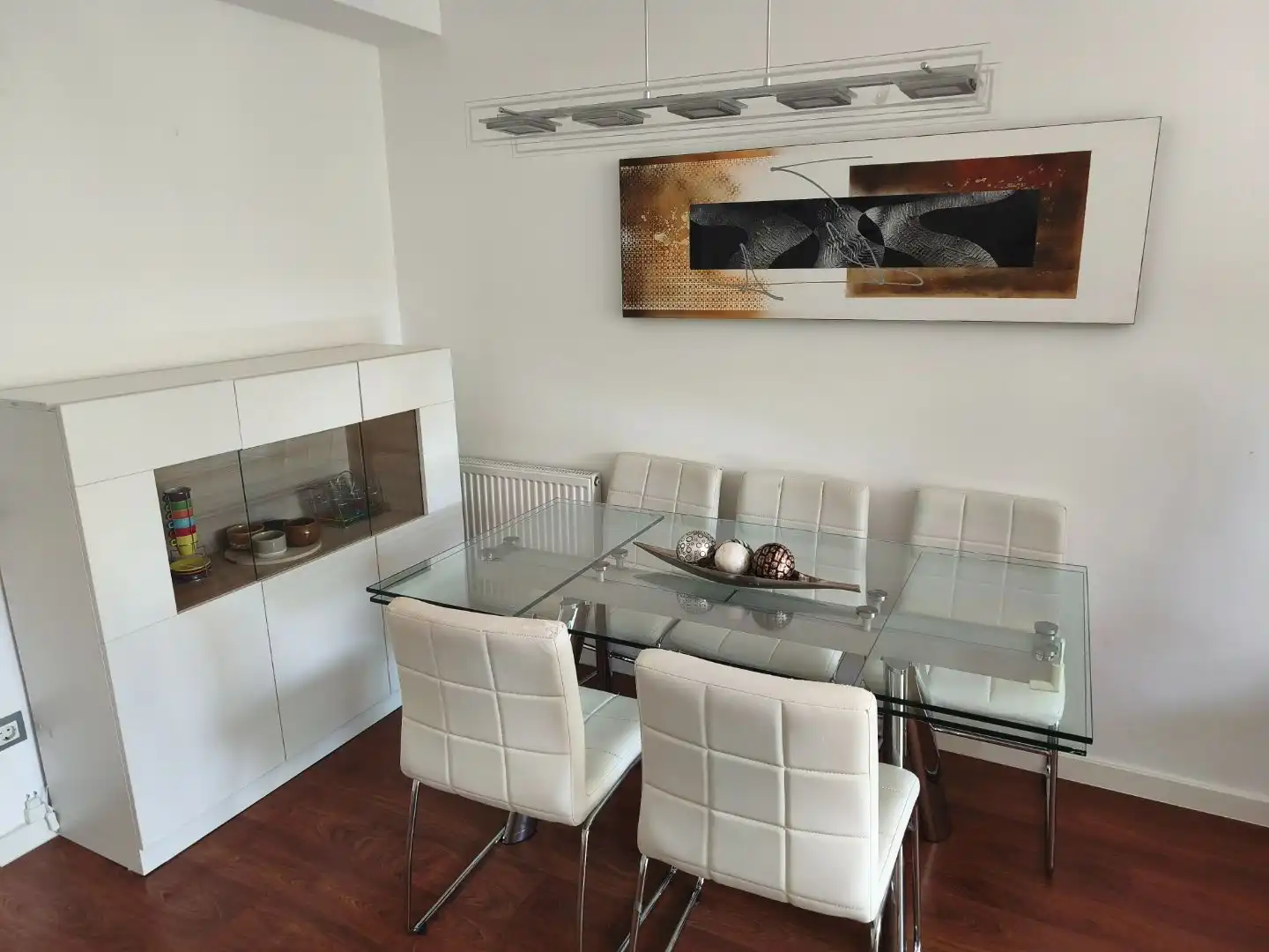 Dining room of Flat for sale in  Madrid Capital  with Air Conditioner and Balcony