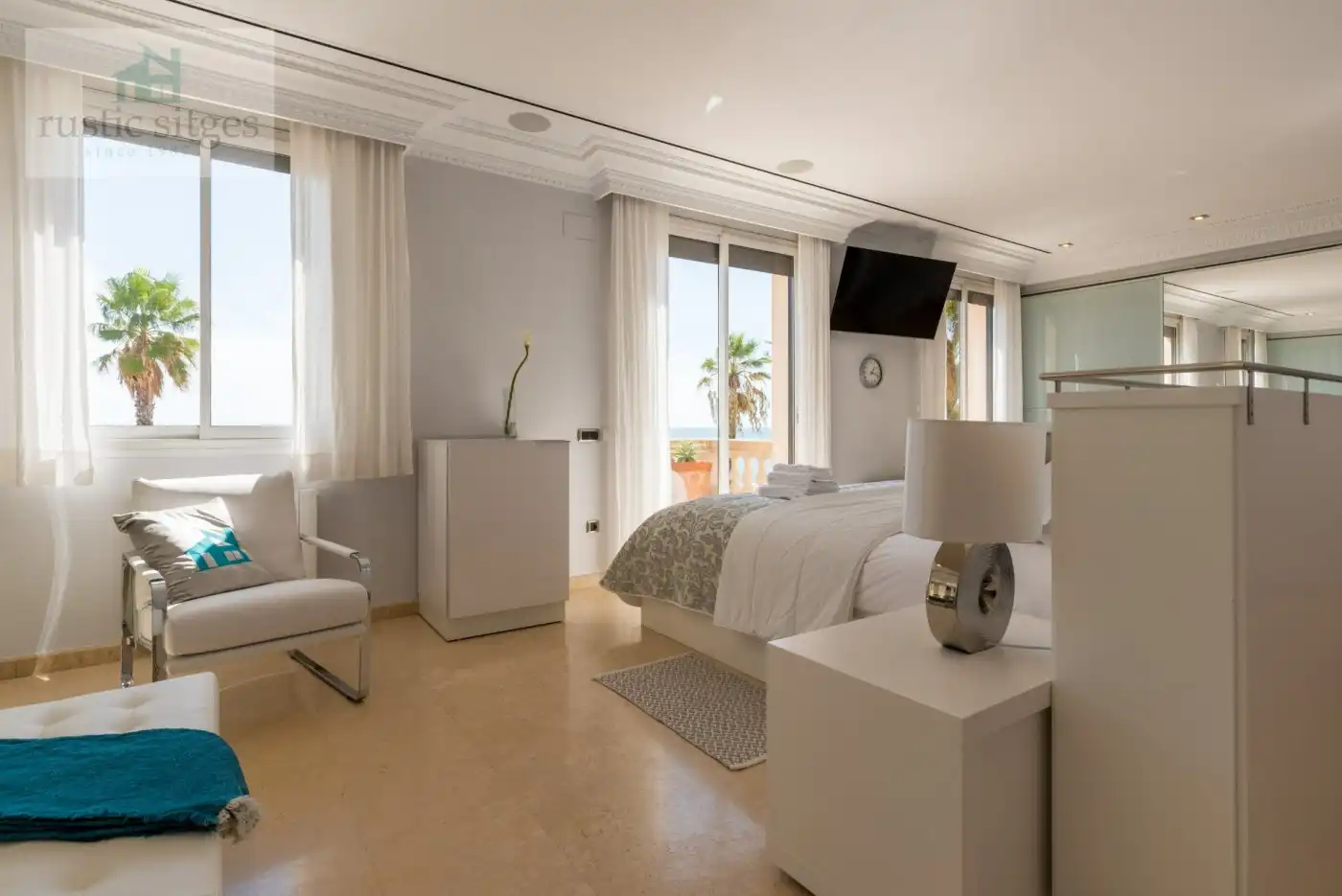 Dormitori de Casa o xalet en venda en Sitges amb Aire condicionat, Calefacció i Jardí privat