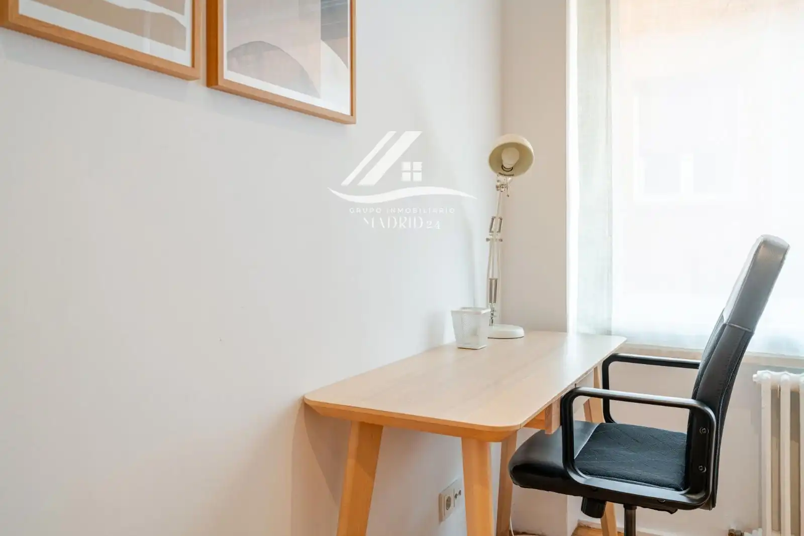 Habitación de Piso de alquiler en Madrid con Aire acondicionado, Calefacción y Amueblado