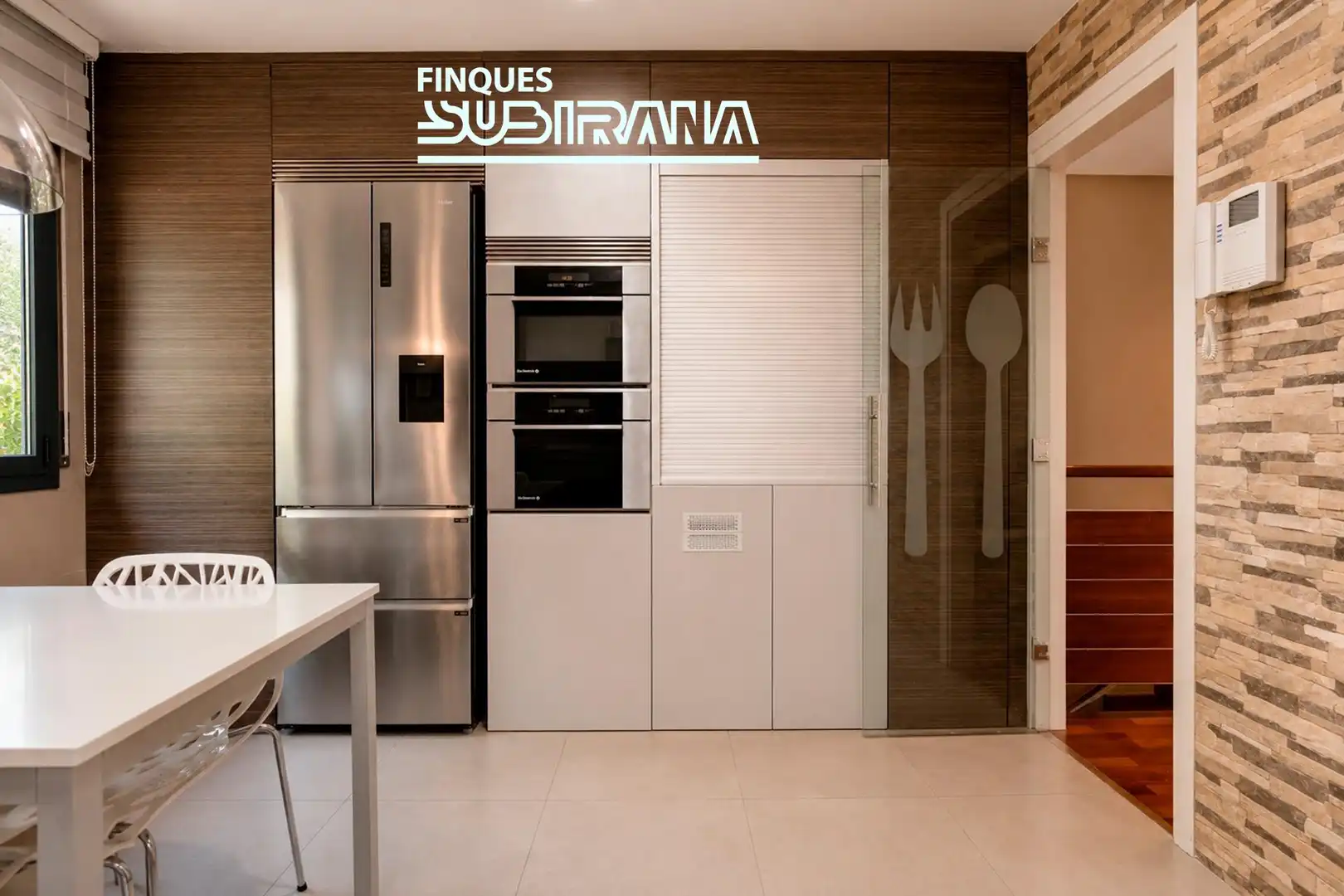 Cocina de Casa o chalet en venta en Vilanova del Camí con Aire acondicionado, Calefacción y Jardín privado