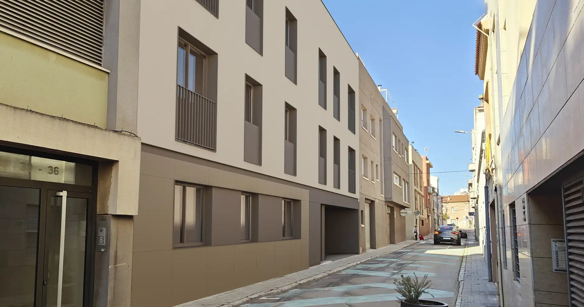 Vista exterior de Pis en venda en Sabadell amb Aire condicionat, Calefacció i Parquet