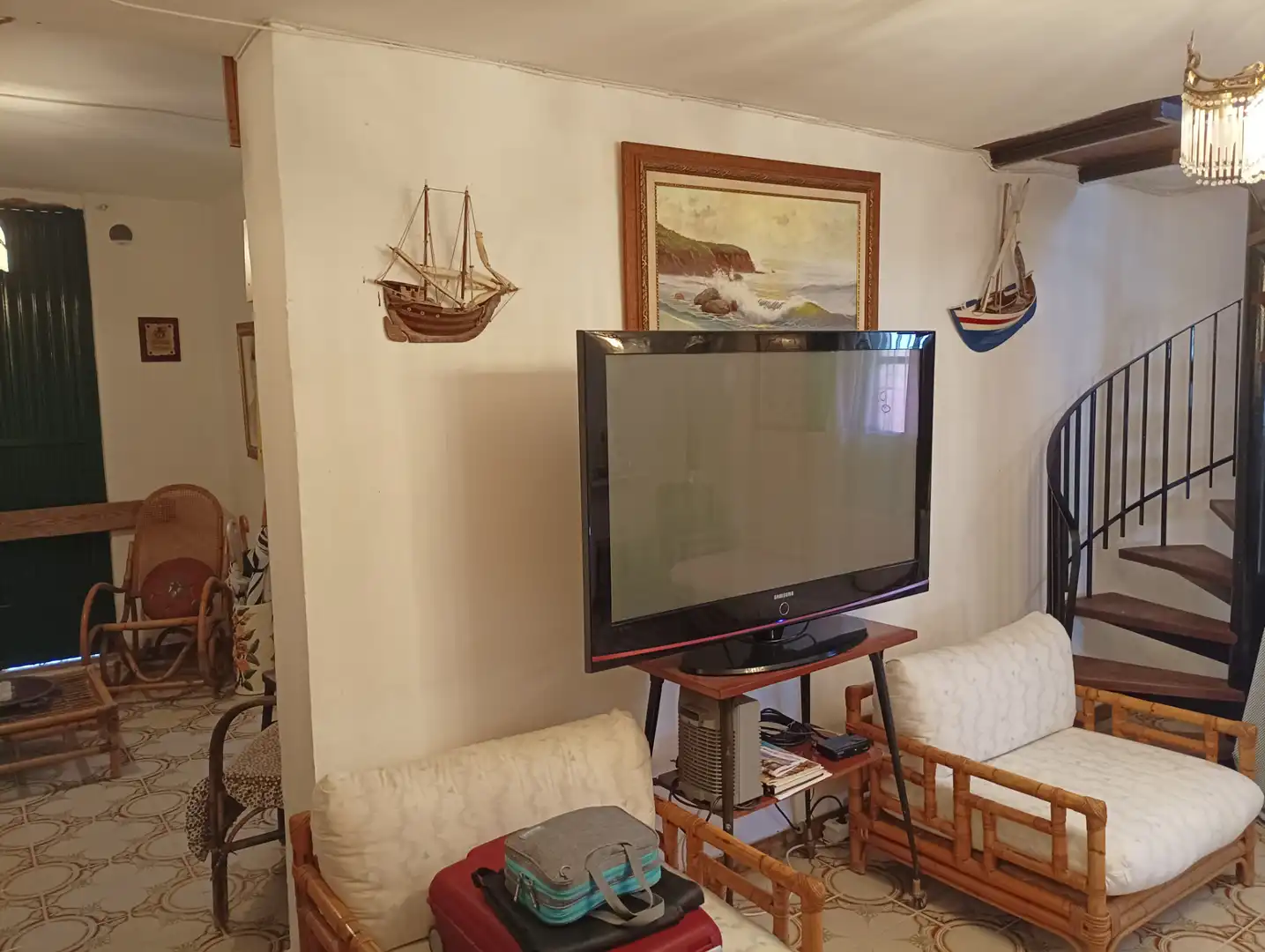 Wohnzimmer von Country house zum Verkauf in Crevillent mit Heizung, Privatgarten und Terrasse