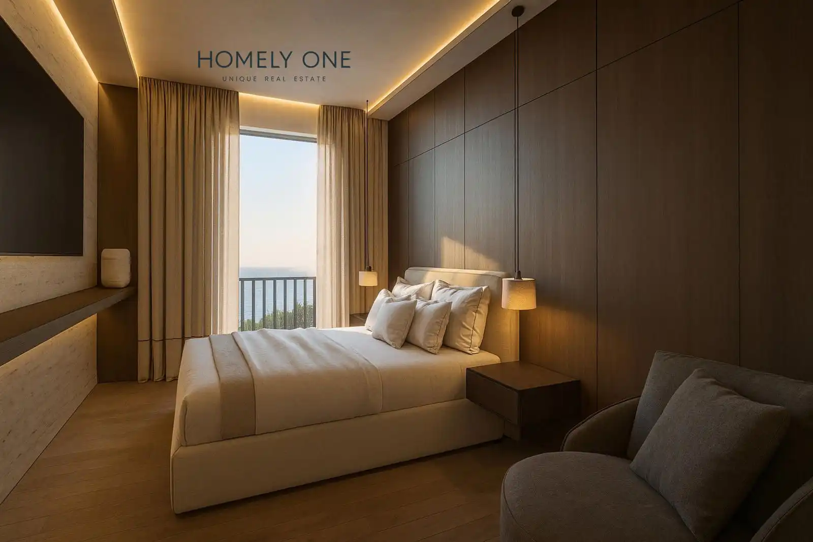Schlafzimmer von Wohnung zum Verkauf in Madrid mit Klimaanlage, Heizung und Terrasse
