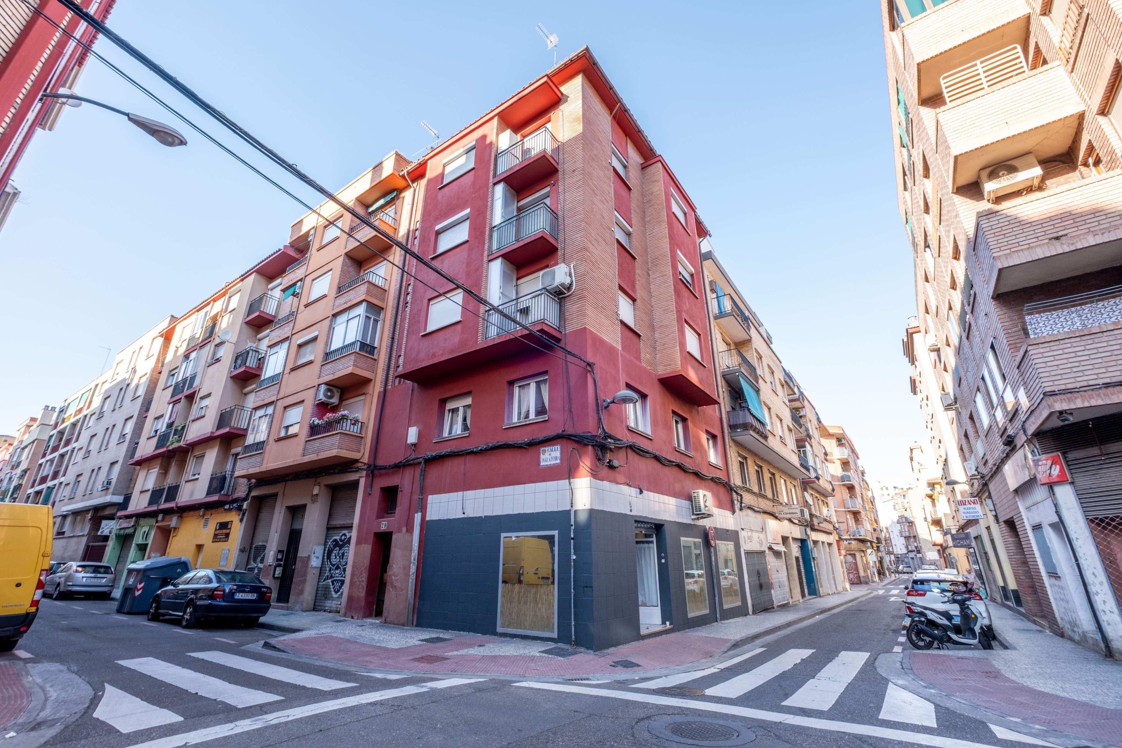 Exterior view of Flat for sale in  Zaragoza Capital  with Air Conditioner, Heating and Terrace
