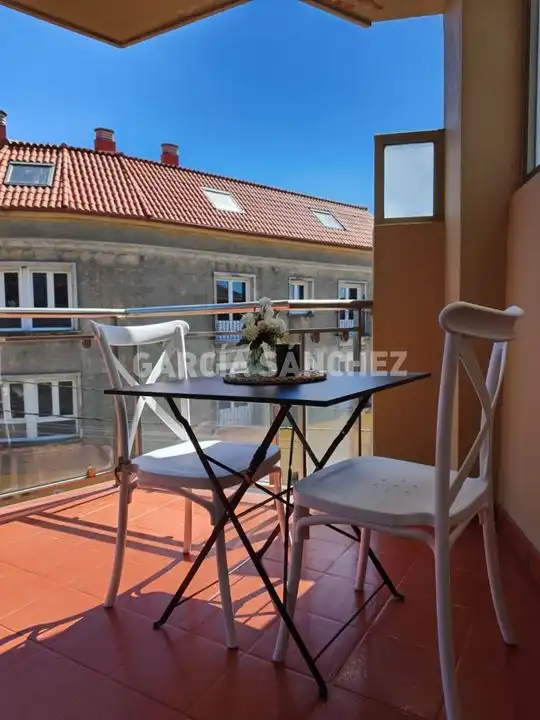 Terrassa de Apartament en venda en Boiro amb Traster, Moblat i Forn