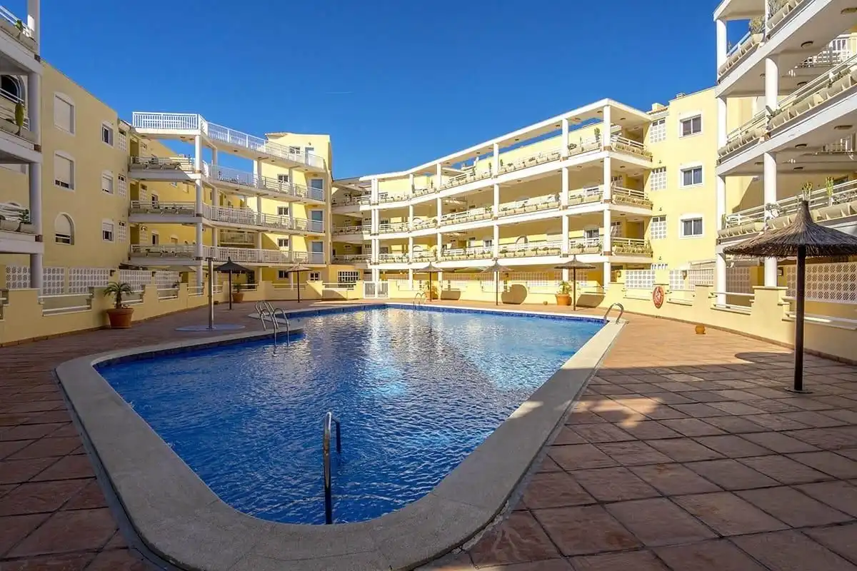 Schwimmbecken von Maisonette zum Verkauf in Orihuela mit Klimaanlage, Privatgarten und Terrasse