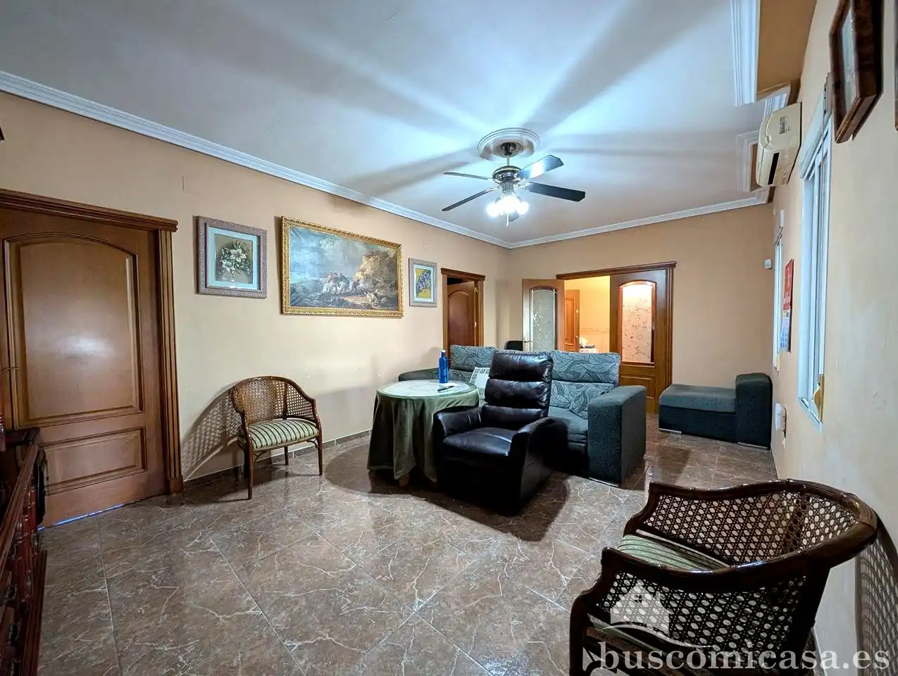 Sala de estar de Piso en venta en Bailén con Aire acondicionado, Terraza y Trastero