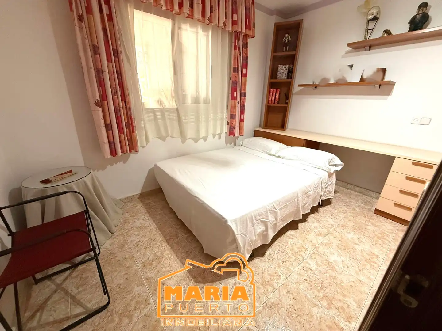 Schlafzimmer von Wohnung zum Verkauf in Málaga mit Klimaanlage und Terrasse