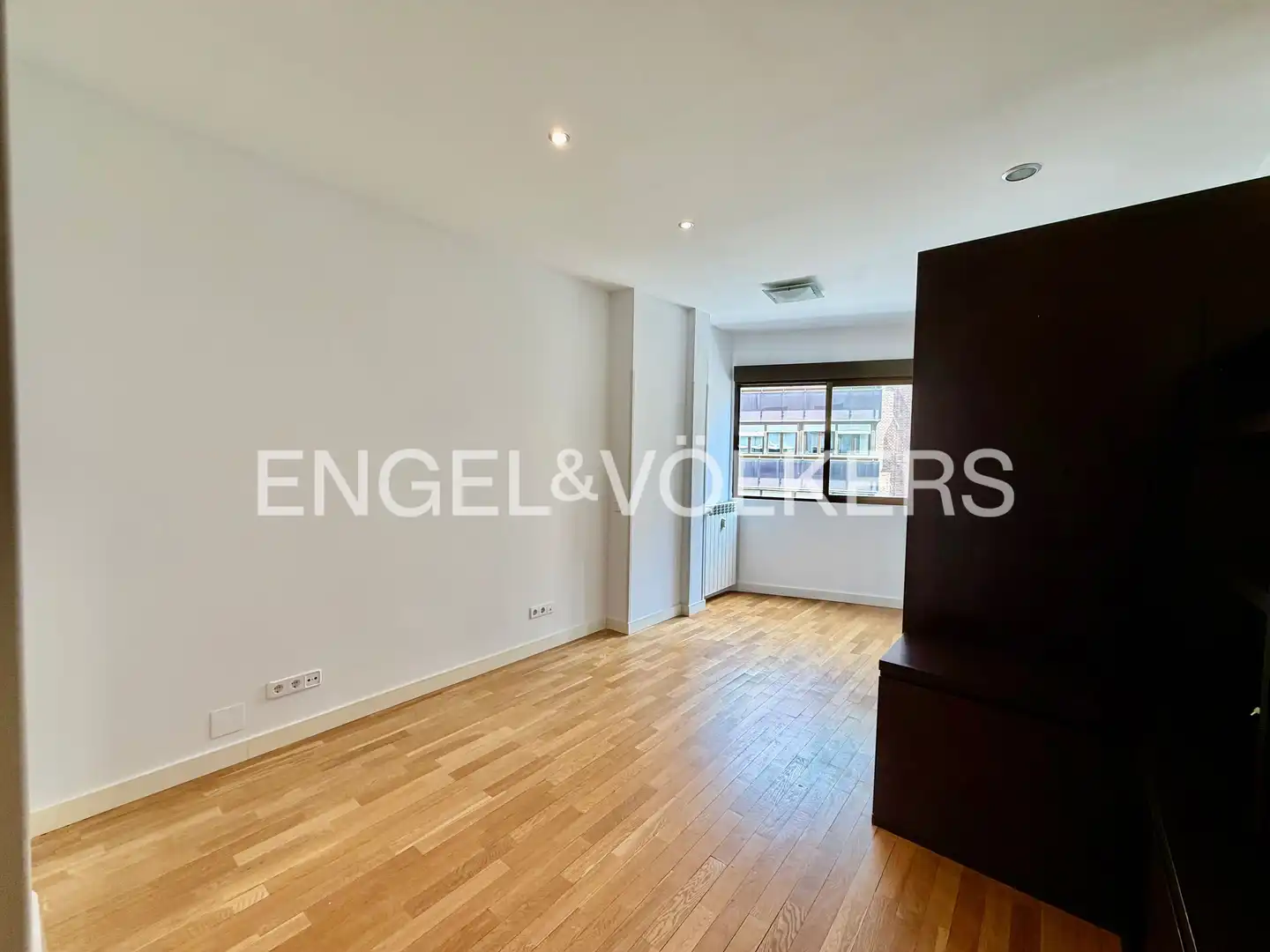 Sala d'estar de Pis de lloguer en  Madrid Capital amb Aire condicionat i Calefacció