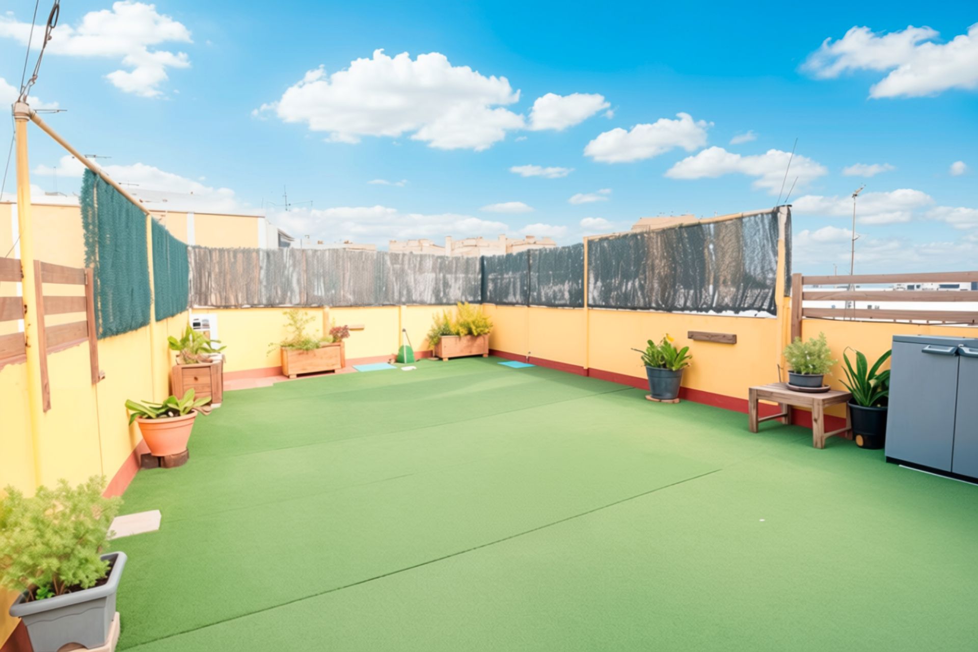 Terraza de Ático en venta en Badalona con Aire acondicionado, Calefacción y Terraza