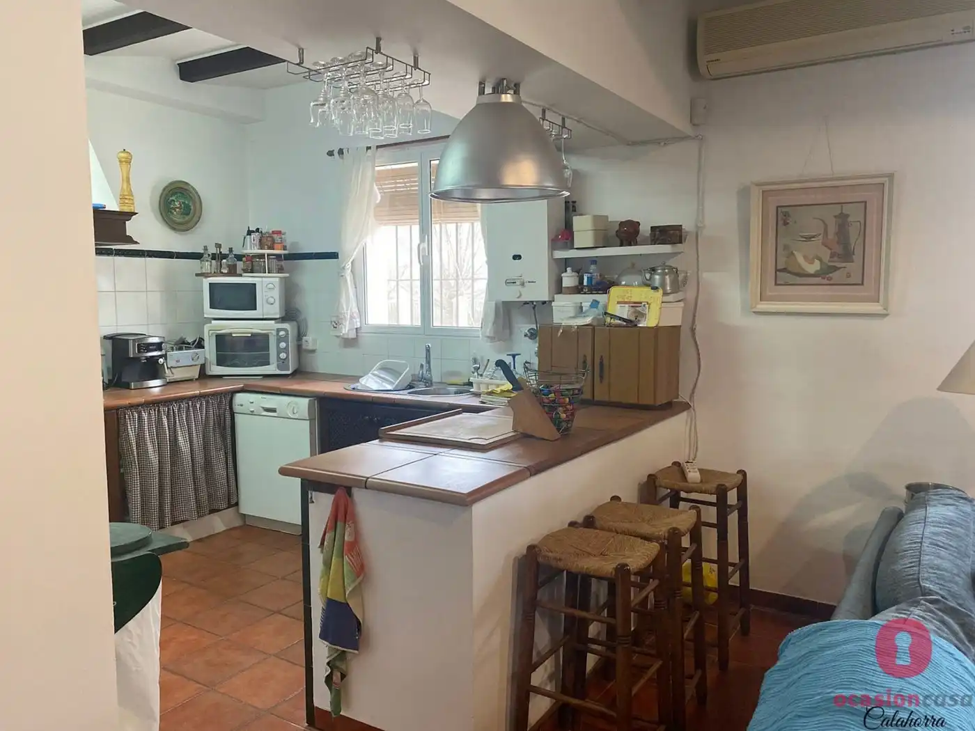 Kitchen of Country homes for sale in La Carlota  with Air Conditioner, Heating and Storage room