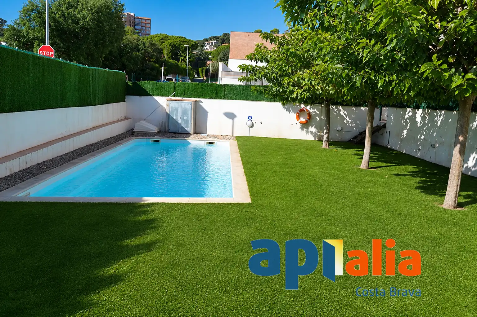 Piscina de Piso en venta en Calonge i Sant Antoni con Calefacción y Jardín privado