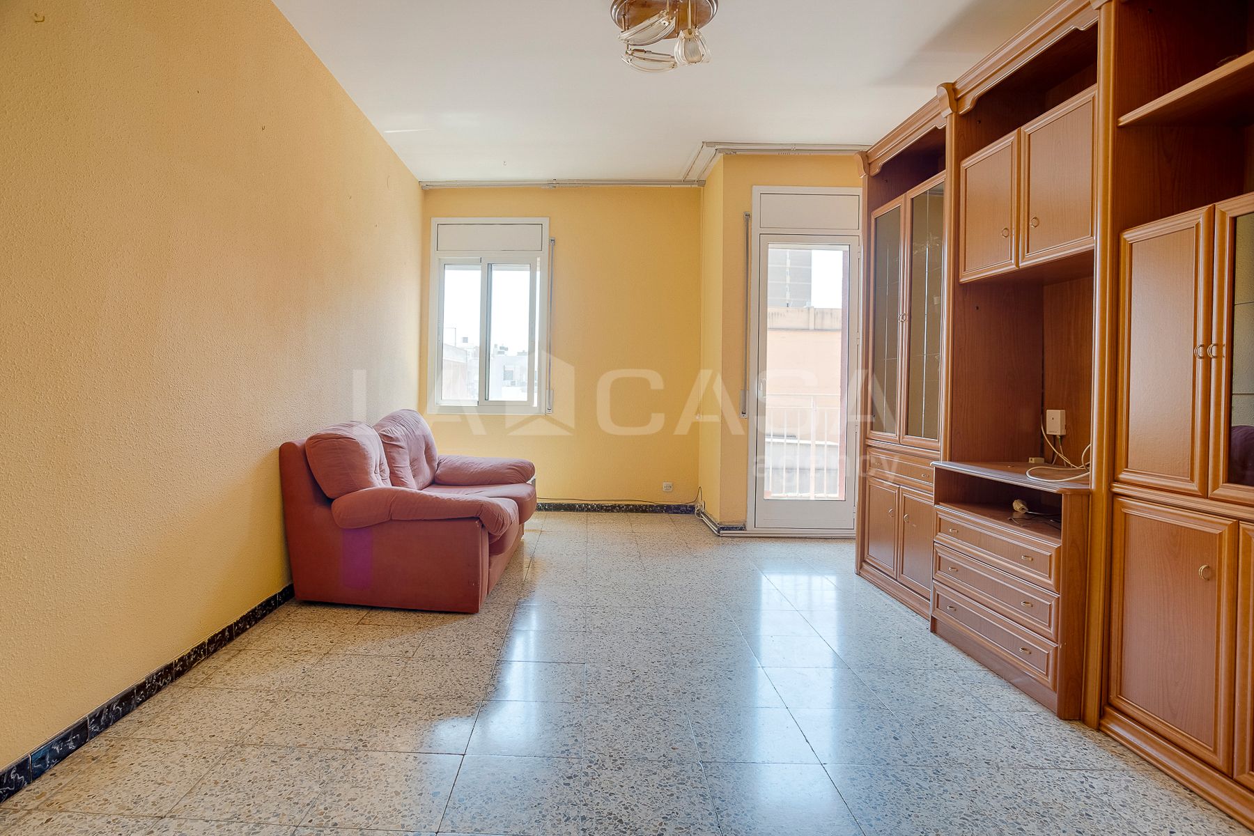 Sala de estar de Piso en venta en L'Hospitalet de Llobregat