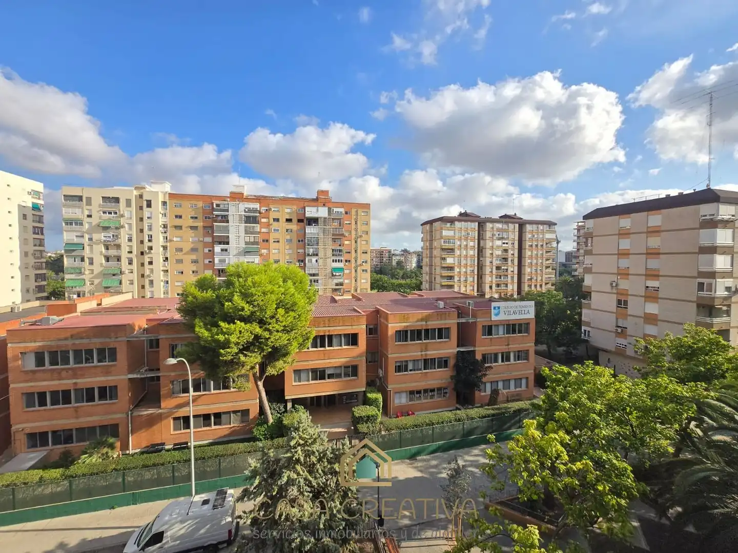 Vista exterior de Piso de alquiler en Valencia con Terraza, Amueblado y Balcón