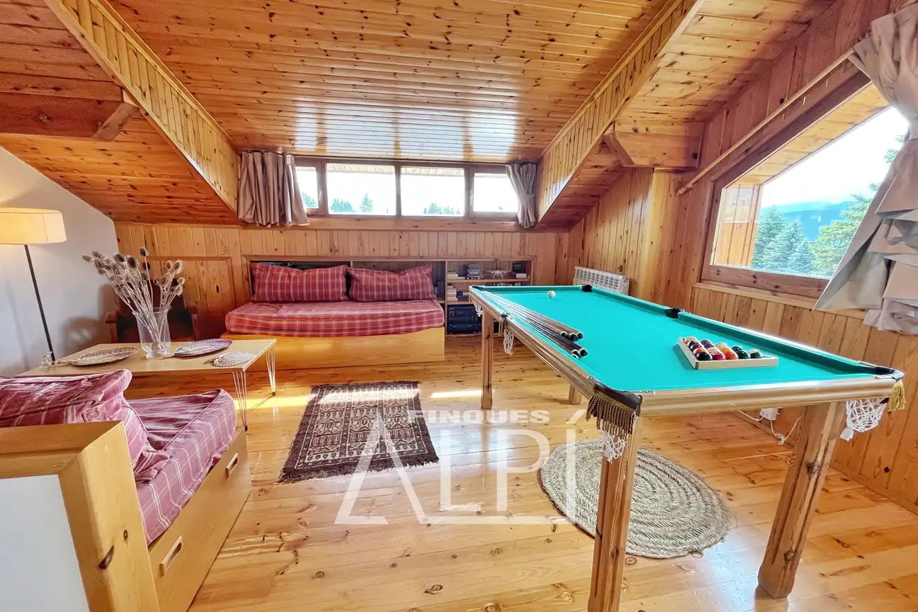 Living room of Detached homes for sale in Prats i Sansor  with Heating, Private garden and Parquet flooring