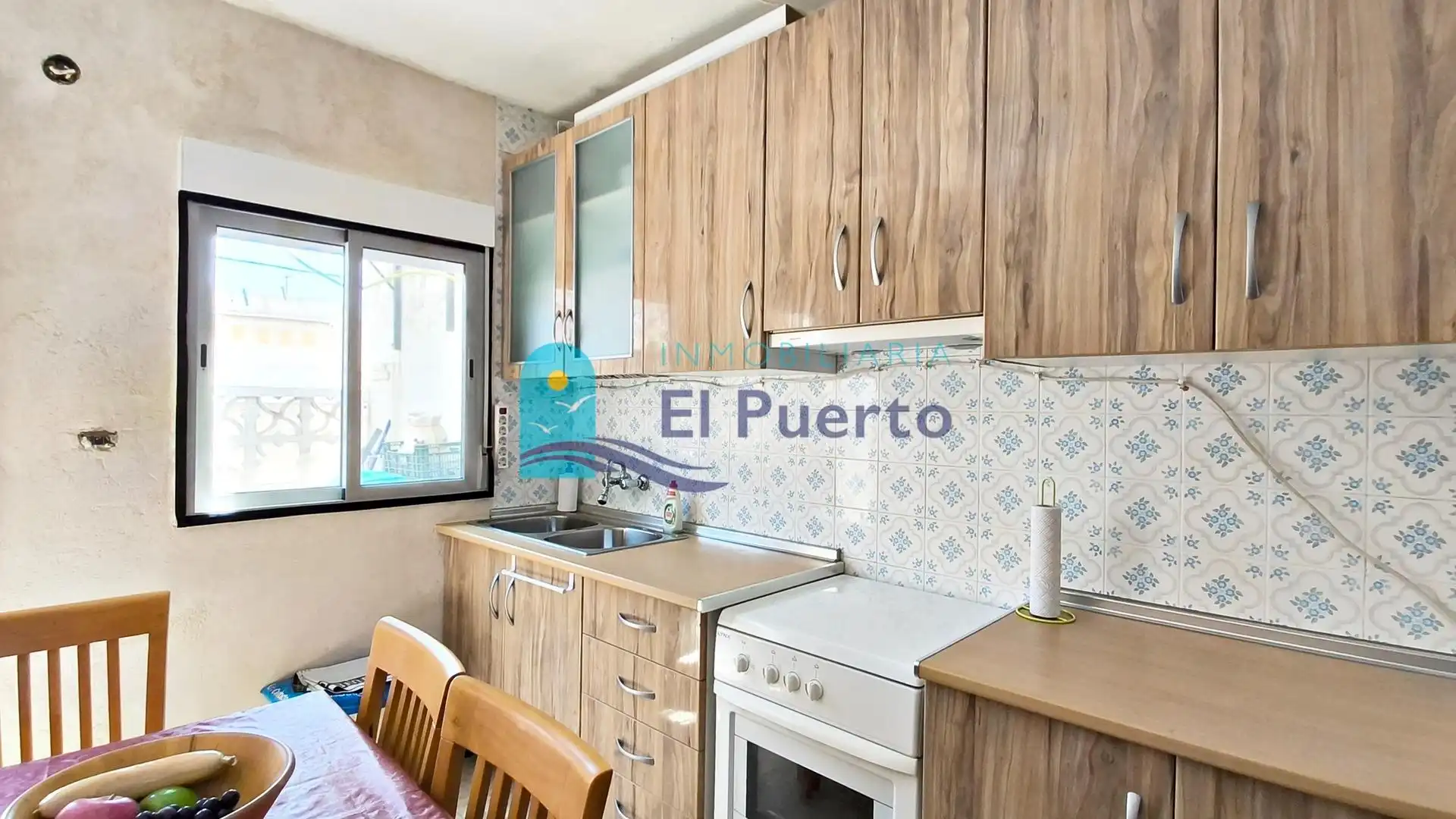 Cocina de Piso en venta en Mazarrón con Terraza, Trastero y Amueblado