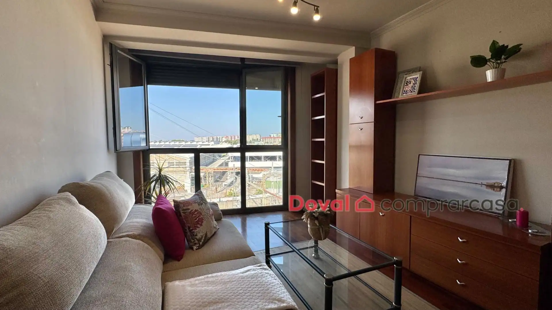 Living room of Flat for sale in Vigo   with Heating and Storage room