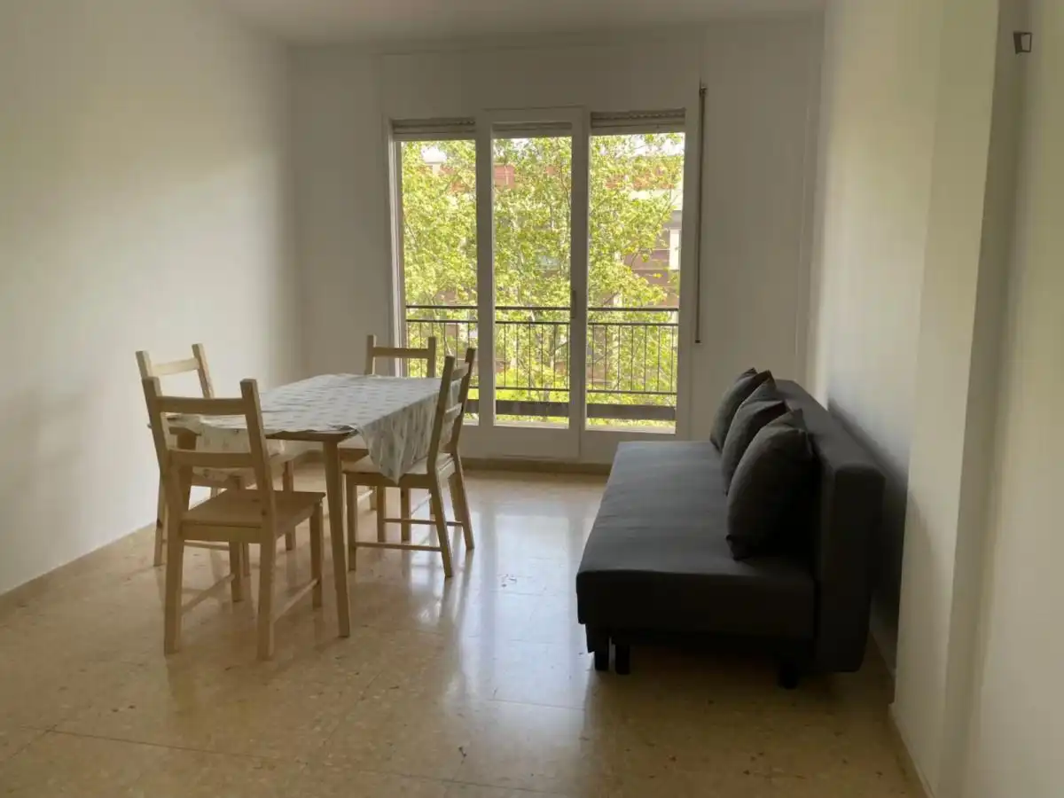 Dining room of Apartments for share in Barcelona  with Furnished, Oven and Washing machine