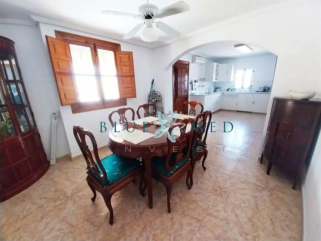 Comedor de Casa o chalet en venta en Alhama de Murcia con Aire acondicionado, Calefacción y Jardín privado