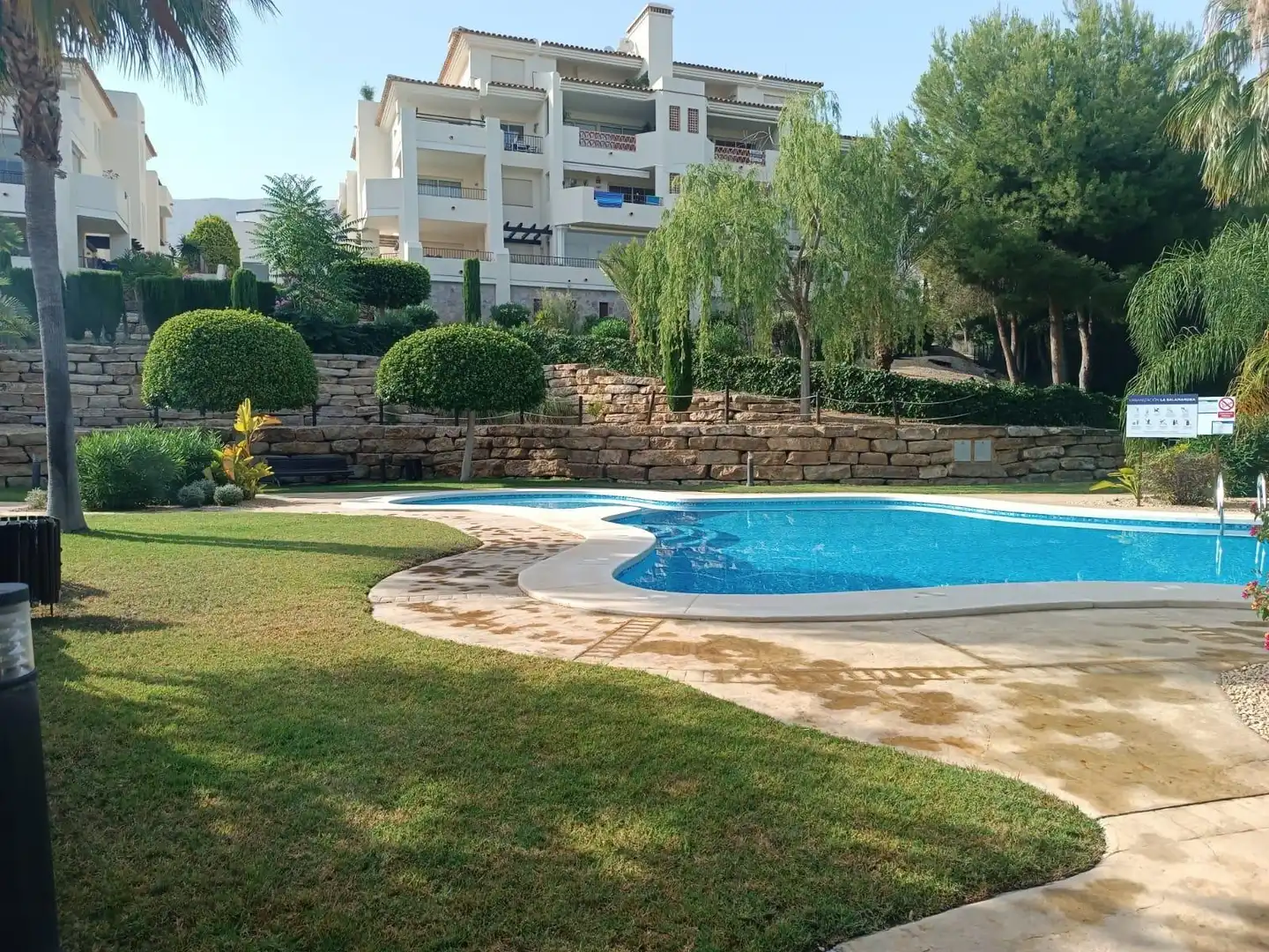 Piscina de Casa adosada en venda en Finestrat amb Calefacció, Terrassa i Piscina